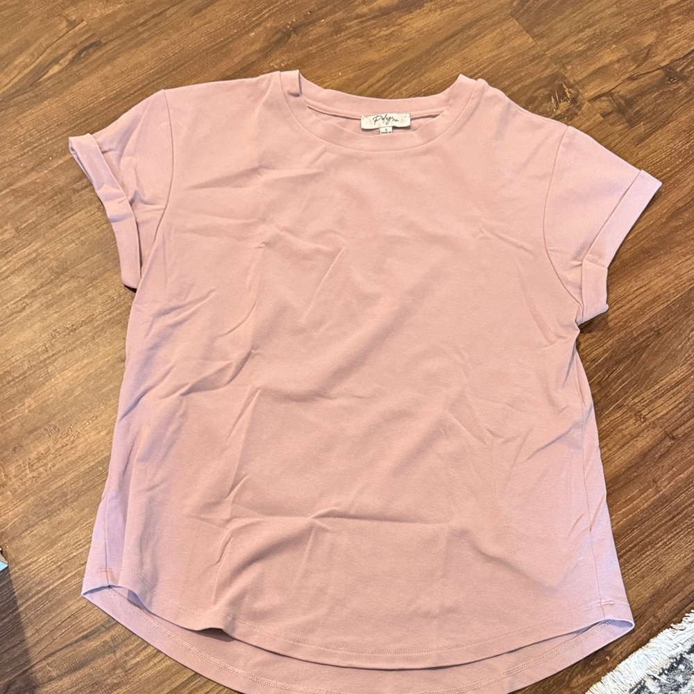 Polagram light purple Short Sleeve Tee